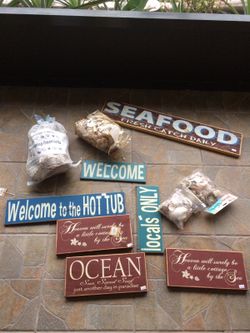 Signs and seashells