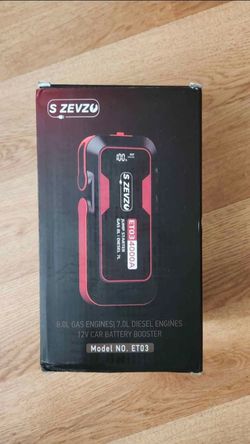 S Zevzo ET03 4000A Jump Starter