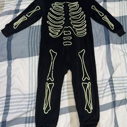 Hyde and Eek glow in the dark skeleton pajama