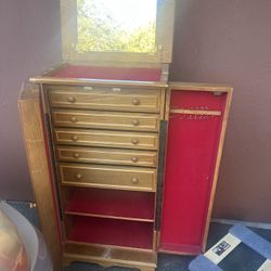 Beautiful! Antique Jewelry Furniture Piece 