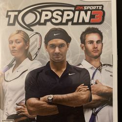 TOP SPIN 3 (Nintendo Wii + Wii U)