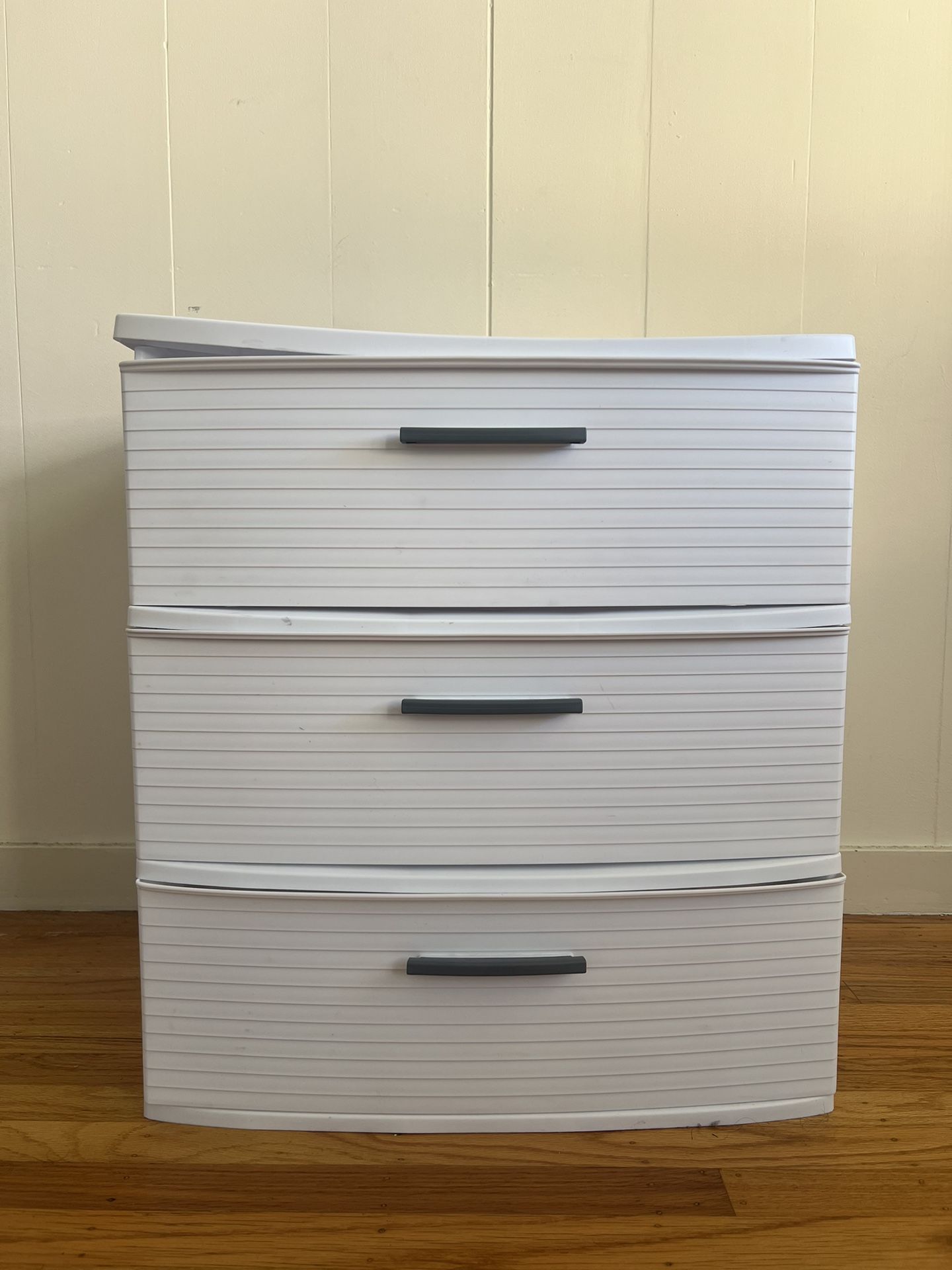 3-Drawer Plastic Storage Cabinet – Compact and Functional
