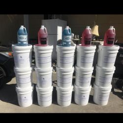 Dish Soap, Degreaser, Laundry Detergent, Fabric Softener 