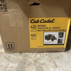 Cub Cadet 46 And 46 Bagger Unused Open Box