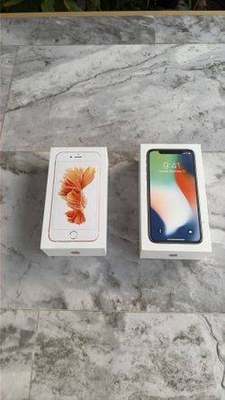 TWO EMPTY iPHONE BOXES