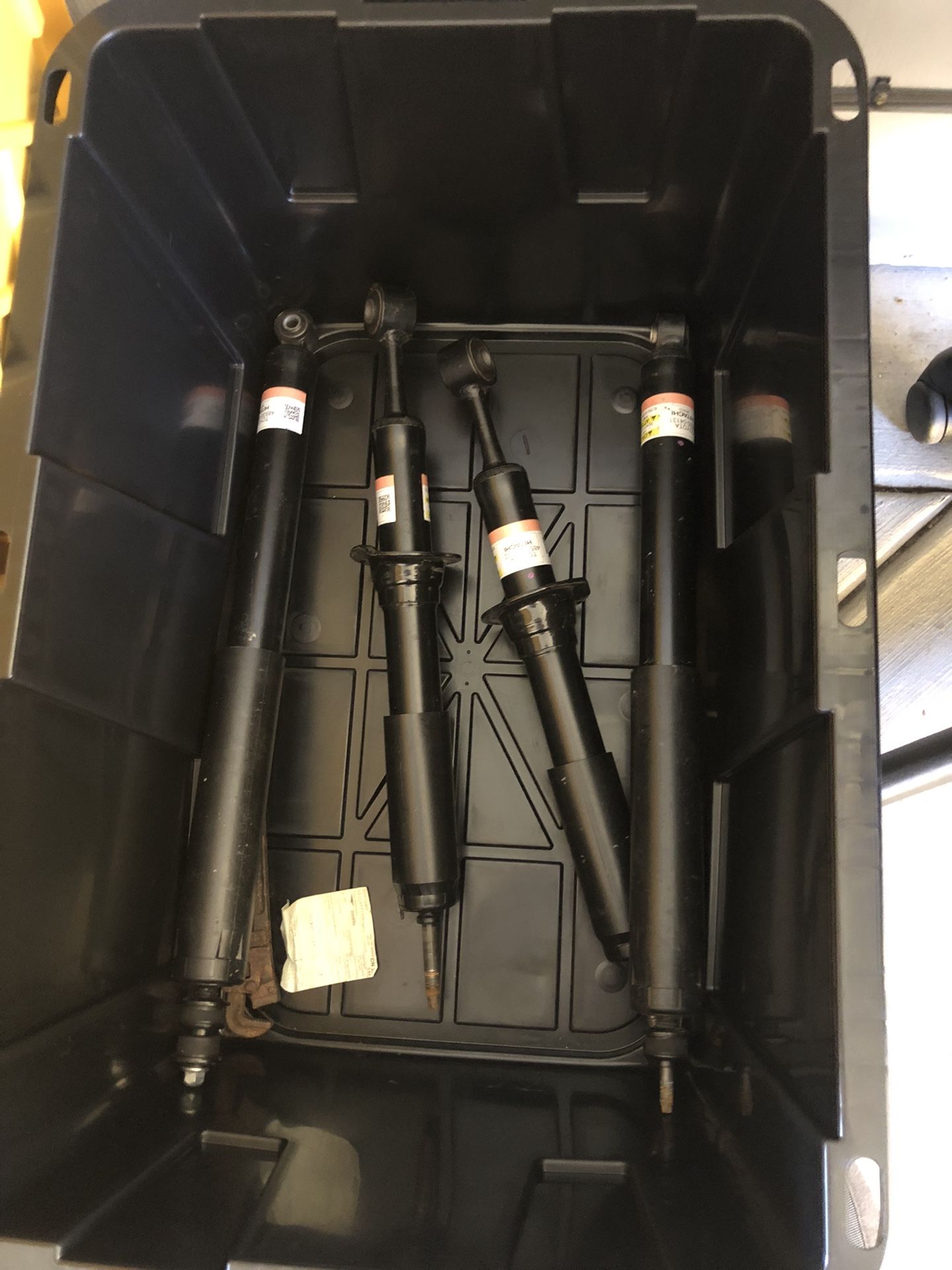 As New. 2023 Tacoma Sport Oem Front / Rear Shocks. $125