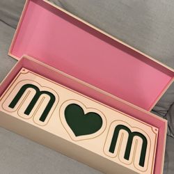Mom Box With Foam Roses Flowers Bouquet Mothers Day