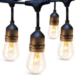 Patio String Lights $20 48ft BRAND NEW