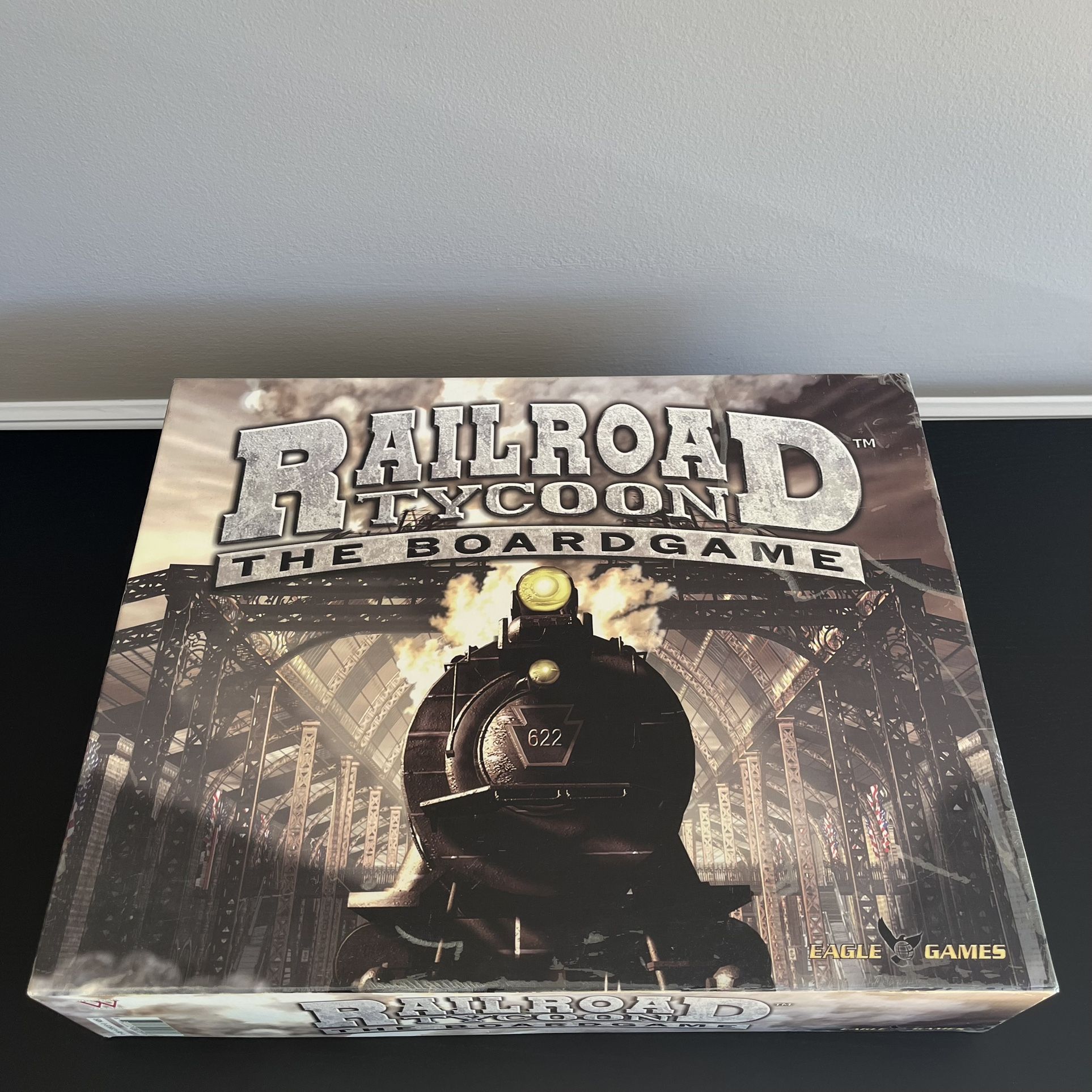 Railroad Tycoon Board Game Eagle Games 2005 Complete