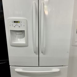 White Maytag French Door Refrigerator