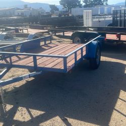 6.5x10 Utility Trailer By Carson Trailer 