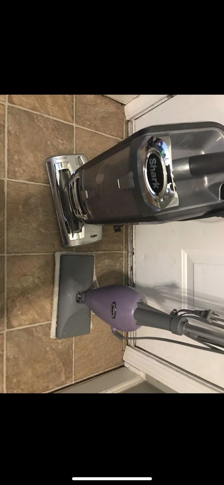 Shark Vacuum $75, Mop Shark Steamer $25 Both $80 Wo
