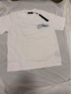 amiri White/blue lego, size small