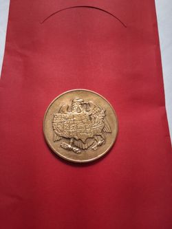1969 United States Philadelphia Mint, Bronze Medal Coin
