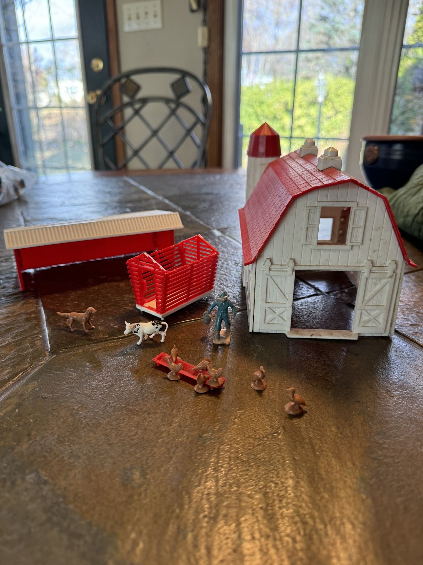 A Quiet Day On The Farm In PLASTICVILLE …