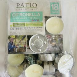 Citronella Tea Lights FREE