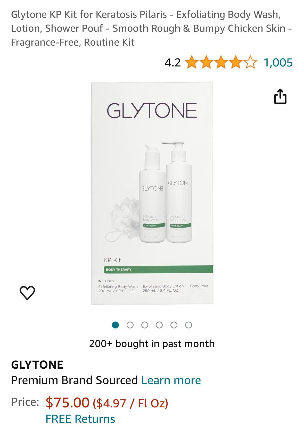 Glytone Kp Kit  body therapy