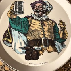 Vintage Falstaff Beer Plastic Tray/Plate
