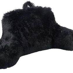 Faux Fur Shaggy Reading Pillow