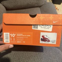 Zoom 2003 First Game LeBron Size 10.5