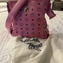 MCM Pink Bag- Authentic