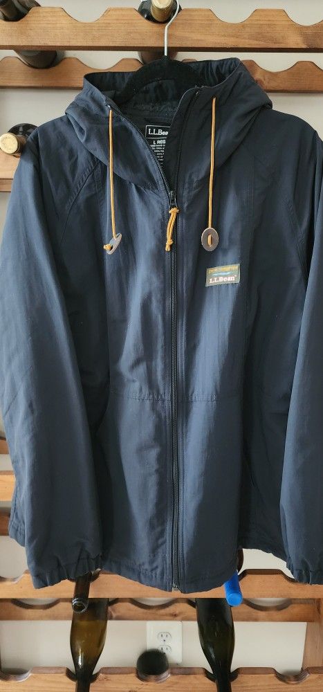 LL BEAN Women's Full-Zip Jacket SIZE L