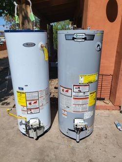 Gas Water Heater 50 gal in good condition and Warranty Works Great 19th Ave And Baseline pick up only