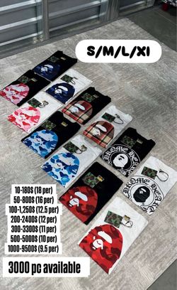Bape and essentials LMK GOOD DEALS
