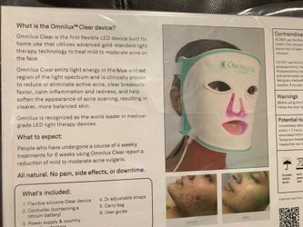 Omnilux Clear Mask Therapy