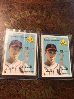 (2 Cards!) 1994 Topps Archives 1954 #257 Bill Virdon -⚾️St Louis Cardinals Baseball⚾️ Card