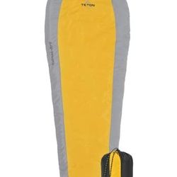 TETON Sports Tracker, 5 Degree Sleeping Bag; Lightweight, Warm Mummy Sleeping Bag, Camping, Backpacking, Hiking *New*