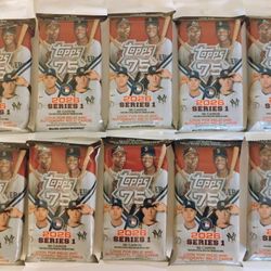 Topps 75 2026 Baseball FAT Packs!