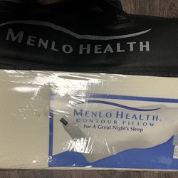 Menlo Health Pillow  Brand New 