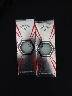 Callaway Chrome soft golf balls