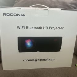 Roconia WiFi Bluetooth projector