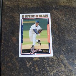 Jeremy Bonderman 2005 Topps Card