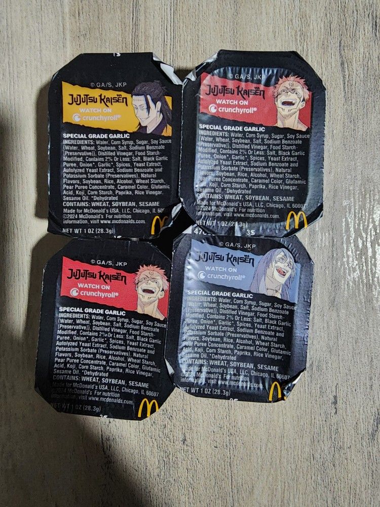 Jujutsu Kaisen McDonald's Sauce