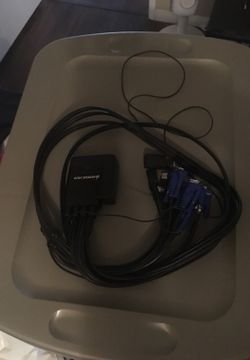 Iogear 4port USB KVM switch