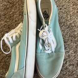 Teal Vans Men’s Size 12