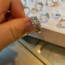 Diamond gold Ring