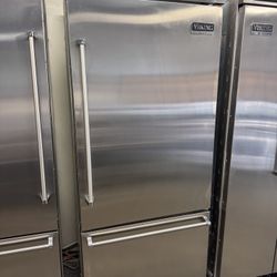 Viking 36” Stainless Steel Built In Refrigerator 