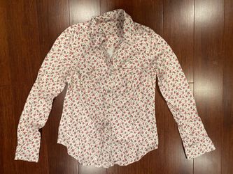 Flower Button Up