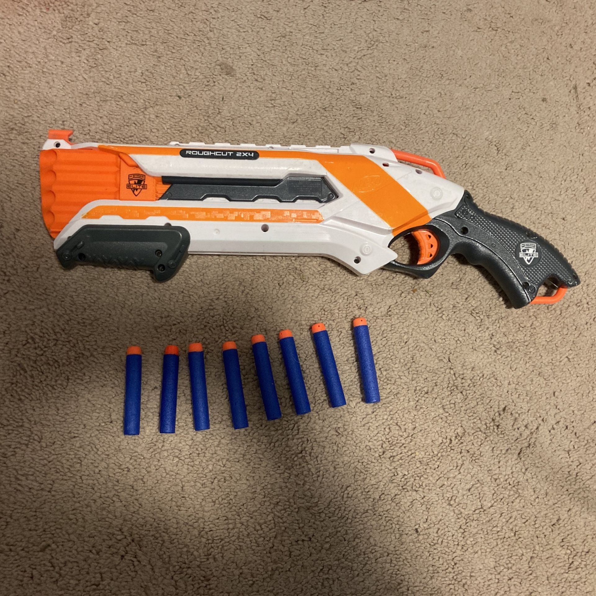 roughcut 2x4 nerf gun