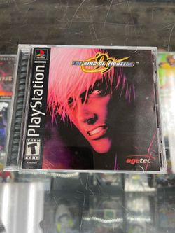 King of fighters 99 PS1 $35 Gamehogs 11am-7pm