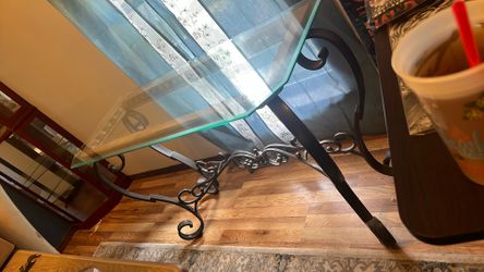Glass Buffet Table
