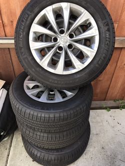 Toyota brand new tires