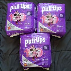 Huggies Pull Ups Size 3t4t