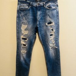 Men’s Hudson distressed Jeans 38