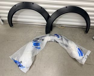 UNIVERSAL DURAFLEX FENDER FLARES 7CM - 4 PIECE, BRAND NEW