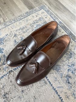 Meermin Brown Tassel Loafers Size 10